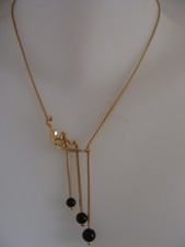 Magnifique plaqué or collier