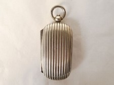 Porte louis d'or ancien argent massif XIXème siècle