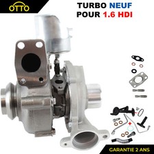 Turbo Turbocompresseur prévu