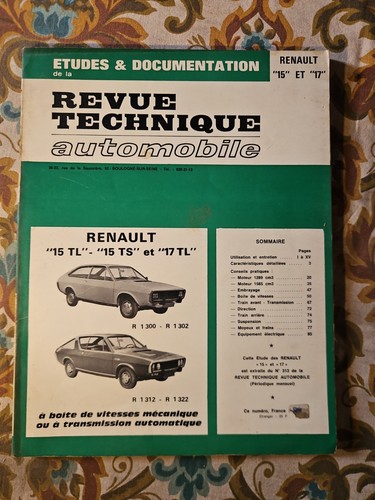 Revue technique automobile - revue,