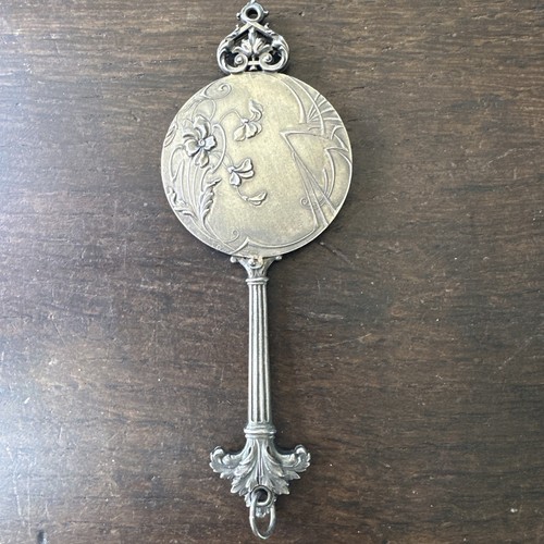 Pendentif miroir face main - face,