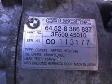 Compresseur clim BMW SERIE 3 E46 PHASE 1 64526918750