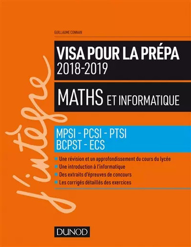 Maths informatique visa - et,
