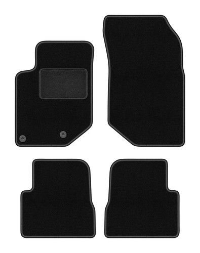 Tapis sol velours noir - tapis, de