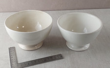 Paire d'anciens bols, en céramique, Boch La Louvière, vintage