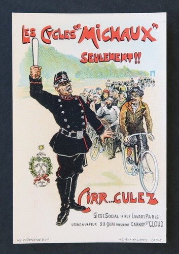 Publicité chromo 1900 - , cycles