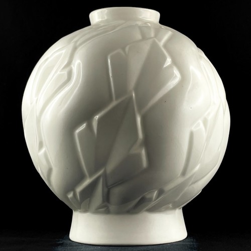 Rare vase boule ancien boch - rare,