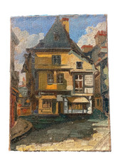 Anonyme - Huile sur toile -