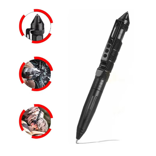 Stylo tactique multifonction - stylo,