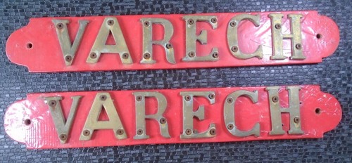 Lettres laiton voilier bateau - laiton,