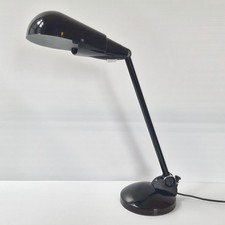 LAMPE DE TABLE VINTAGE 1960 REFLECTEUR & PIED REGLABLE DE MARINA MALABOTTI 60S