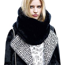 Femmes Écharpe Tube Hiver