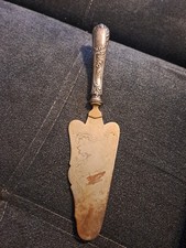 pelle A Tarte Ancienne Manche Fourré argent Silver 19ème Napoléon III 