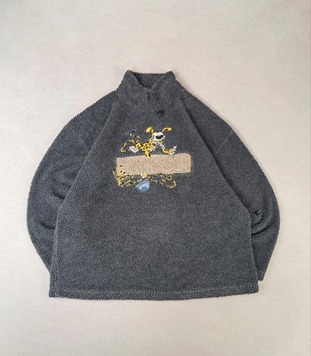 Pull polaire embroided - pull,