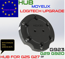 NEW HUB LOGITECH g25 g27 g29 g920 g923 wheel adapter fix for drift steal nuts