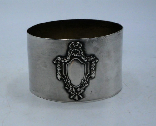 Beau rond serviette - serviette, argent