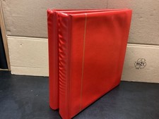 Reliure à anneaux SAFE (14 anneaux) 2 pièces d'occasion vide rouge lire