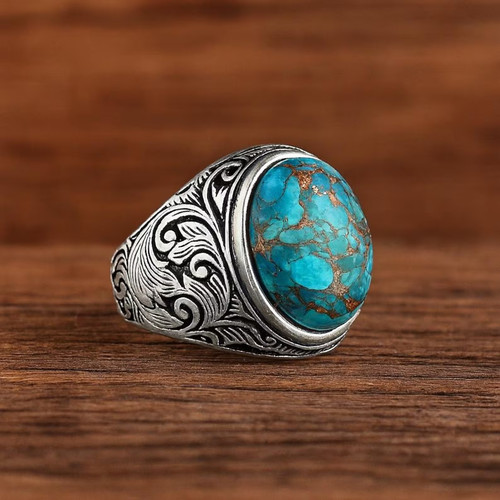 Bague berbère ornée - berbère,