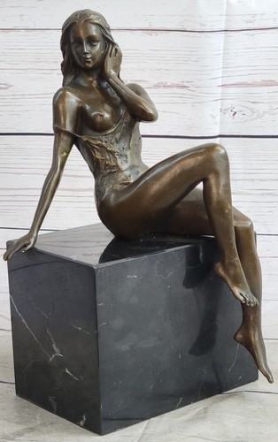 Sculpture bronze signée - bronze,