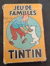JEU DE FAMILLES TINTIN