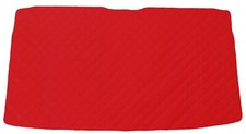 Cuir éco Tapis coffre ROUGE