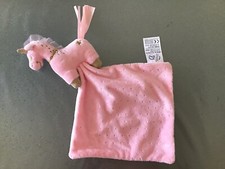 Doudou Licorne avec mouchoir