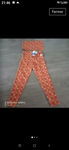 Ensemble pantalon ceinture - ensemble, de