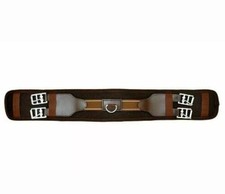 Ceinture de dressage confortable élastique aux deux extrémités marron 20" à...