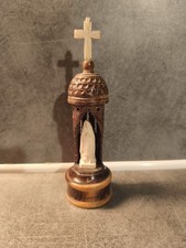 Grand Reliquaire En Bois Vierge Marie