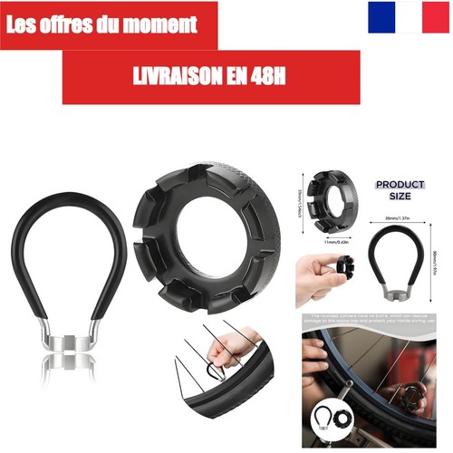 Clé rayons vélo voies - 8,
