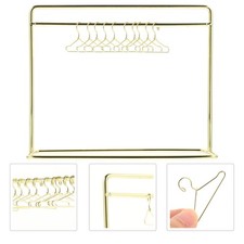  1 ensemble de cintres pour vêtements de poupée, porte-manteau de poupée,