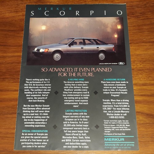 Merkur scorpio magazine - merkur,