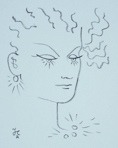Lithographie jean cocteau - lithographie,