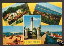 CAP FERRET (33) VILLAS ,PHARE ,PETIT TRAIN ,BATEAUX