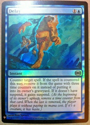 Mtg magic delay - mtg, foil