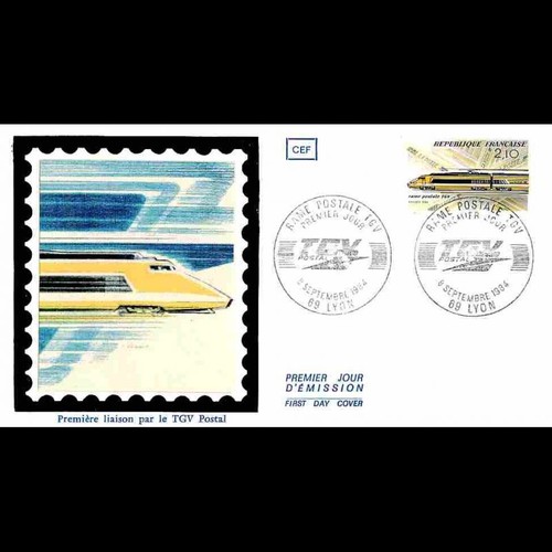 Cef soie rame postale - -, la