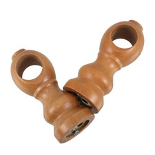  Tête De Tige Rideau En Bois