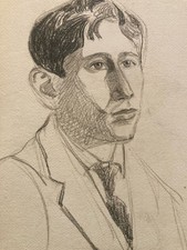 Dessin crayon portrait homme - portrait,