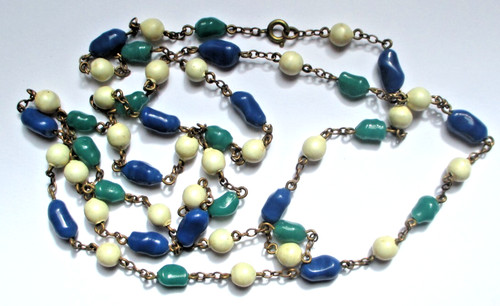 Ancien grand collier sautoir - grand,