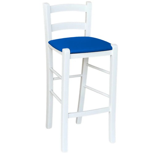 Tabouret bar bois blanc - bar,