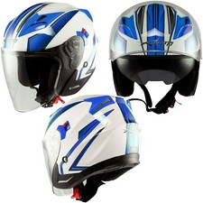 Moto casque jet visière - casque,