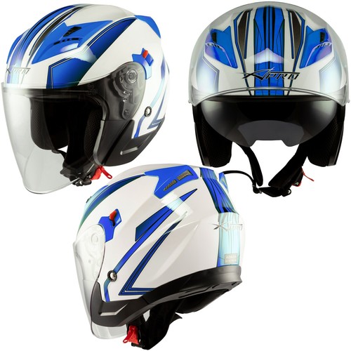 Moto casque jet visière - casque,