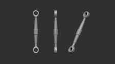 Turnbuckles 50 pc. - half and