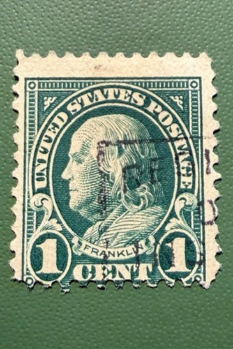 Rare timbre usa vert de - timbre, (1