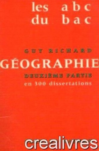 Géographie baccalauréat - , en