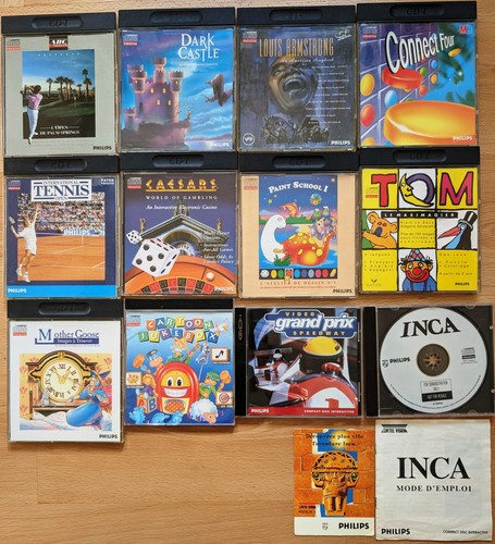 Philips cdi lot jeux - de, +