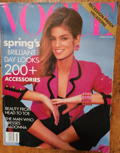 Vogue revue cindy crawford - vogue,