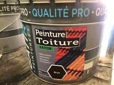 Pot de peinture 10L special toiture brun satin de marque Batir Peinture