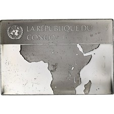 [#1276534] France, Medal, United Nations Flags, Republic of the Congo, Silver, A