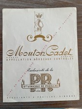 Étiquette Château Mouton